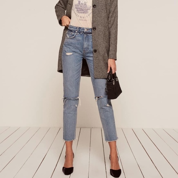 Reformation Denim - Reformation cigarette jeans